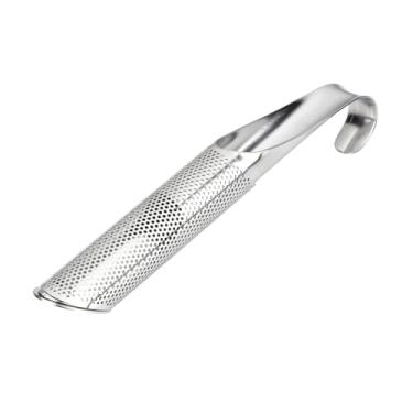Imagem de Novo coador de chá design de tubo de aço inoxidável infusor de chá toque sensação boa suporte colher de chá filtro infusor ferramenta para bebidas