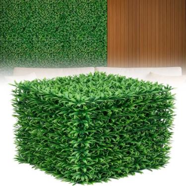 Imagem de Decolab Kit 10 Placas Planta Artificiais Decorativa para Muro Inglês Jardim Vertical (Verde, Samambaia)