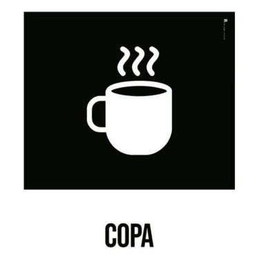 Imagem de Kit 3 Placas Desenho - Copa