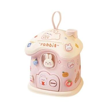 Imagem de Cofrinho Criativo DIY Para Crianças Com Fechadura E Chave, Brinquedo D