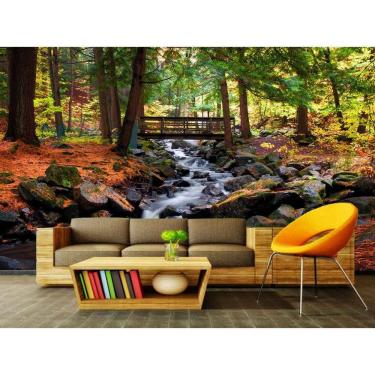 Imagem de Papel de Parede Paisagens Floresta 90 - 1,00 X 1,00
