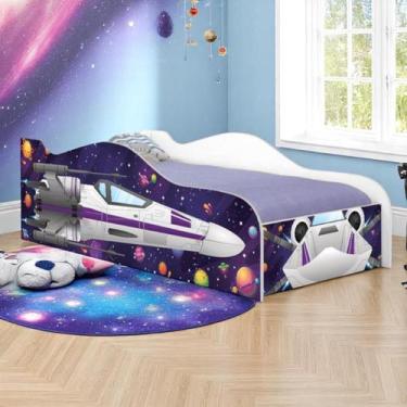 Imagem de Cama Carro Nave Star Force Kids Infantil - Kids Mobili