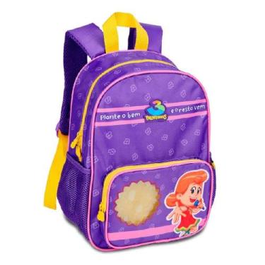 Imagem de Mochila tres palavrinhas de costas 16" ref tp26281j, ROXO, 16