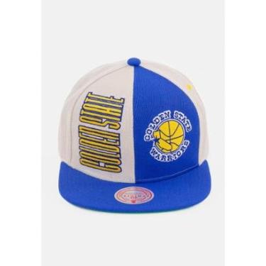 Imagem de Boné Mitchell & Ness Aba Reta Golden State Warriors Masculino-Masculino
