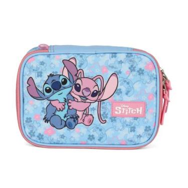 Imagem de Estojo Box Stitch e Angel Rosa Luxcel ET50104SC Lançamento 2026