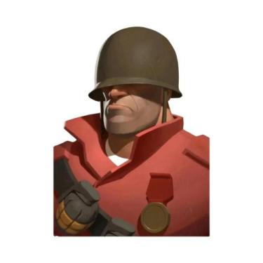 Imagem de Pôster Moderno TF2 Team Fortress 2 Soldado Espião Sniper Em Tela Para 