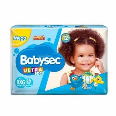 Imagem de Fralda babysec ultra sec - xxg pacote econômico, XXG, 28