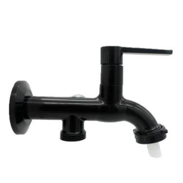 Imagem de Torneira Pia Cozinha Tanque Máquina Jardim 2 Saídas Abs 1/4v - Shop Hi