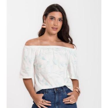 Imagem de Blusa Feminina Ciganinha Infinita Cor Verde, M, Verde