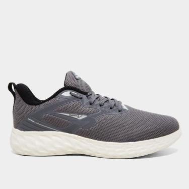 Imagem de Tênis Rainha Drive IV Masculino, Chumbo, Bege, 43