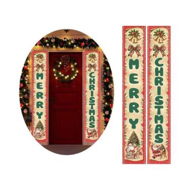 Imagem de Banner De Porta De Natal 2025, Decorações De Natal Para Casa, Ornament