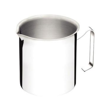 Imagem de Fervedor Leiteira 1,4L Aço Inox Com Cabo Tramontina Allegra, 1,4L, Pra