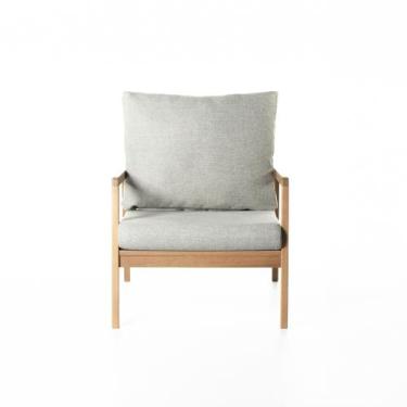 Imagem de Poltrona Mag 67 cm x 80 cm material sintético Caramelo - Casavee, Verd