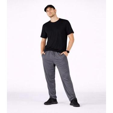 Imagem de Calça Masculina Helanca Com Bolsos Rota Da Onda Cinza, P, Cinza