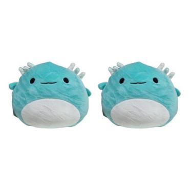 Imagem de Kit 2x Brinquedos Pelúcia de Animais Axolote Azul - Ty Rara