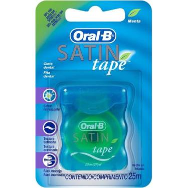 Imagem de Fio Dental Oral B Satin Tape Menta 25m