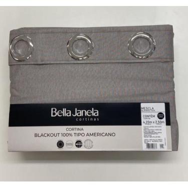 Imagem de Cortina Blackout 100% 4,20 x 2,50 Mescla Bella Janela, Duna