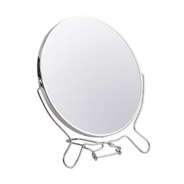 Imagem de Espelho De Aumento Dupla Face Redondo Com Suporte Para Mesa - Art Hous