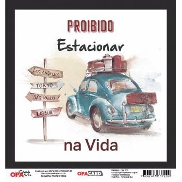 Imagem de Papel Scrapbook OPACARD Viagem 2 15x15 2772 OPA