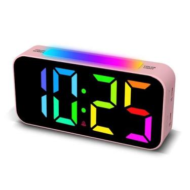 Imagem de Despertador Topski Loud para quartos Heavy Sleepers Pink