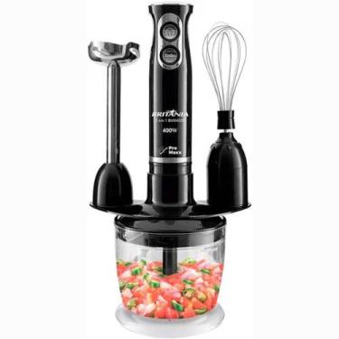 Imagem de Mixer 3 em 1 Britânia BMX400P 400W com Copo e Triturador, 220V