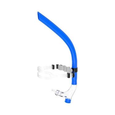 Imagem de Snorkel Frontal Com Válvula De Purga Unidirecional Para Natação Em Pis