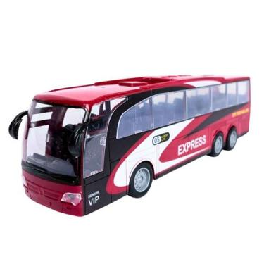 Imagem de Ônibus Controle Remoto Future Express 31cm Com Bateria Recarregável, L