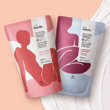 Imagem de Kit Refil Creme Desodorante Nutritivo Tododia 2 unidades - Corpo e ban
