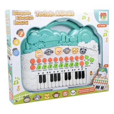 Imagem de Brinquedo Piano Educativo Musical 24 Teclas Dm Toys DMT6896