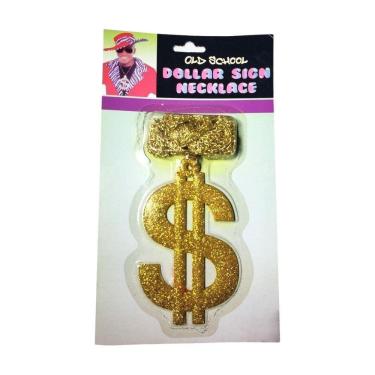 Imagem de Colar Cifrão Dólar Para Festa E Fantasia