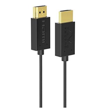 Imagem de Cabo HDMI NanoSecond Extreme Slim 2,6' – Cabo HDMI mais fino e flexível do mundo. (2,6 pés/0,8 m) de alta velocidade suporta Full 1080p, 4K, UltraHD, 3D, Ethernet e canal de retorno de áudio