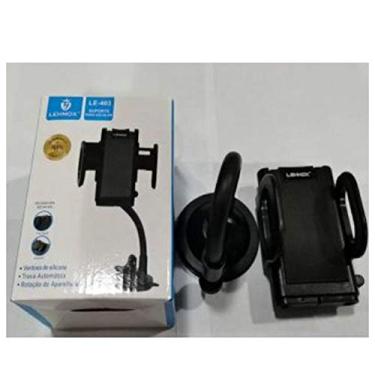 Imagem de Kit Suporte Veicular Com Ventosa Lehmox Le-403 + Carregador Veicular 3.4 A 5V 2 Saídas Inova Prime + Cabo Usb Tipo C