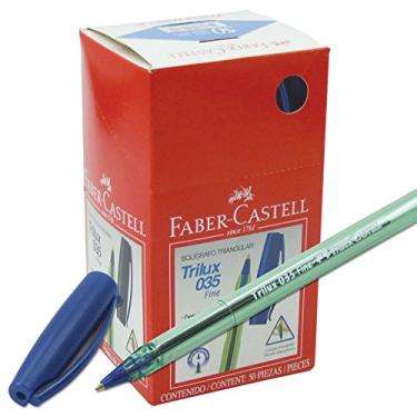 Imagem de Caneta Esferográfica Azul 0,7mm 1 unid - Faber Castell