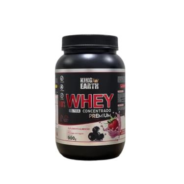 Imagem de WHEY Protein Ultra Concentrado 900g sabor morango com iogurte
