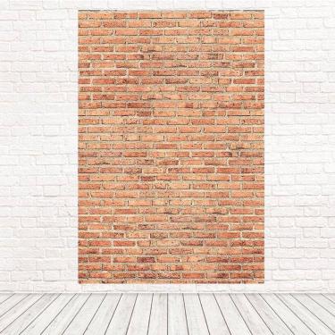 Imagem de Painel Retangular 3D Sublimado Muro Tijolos 1,5X2,2 Frt-2248