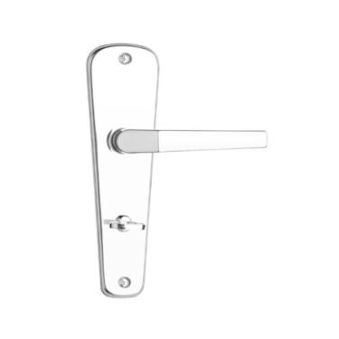 Imagem de Fechadura Popline 40x53 Cromada - Soprano Banheiro