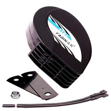 Imagem de FARBIN Buzina única à prova d'água 12 V para carro tom baixo 410 Hz para motocicleta, trailer, MPV, van, scooter elétrico, ciclomotores