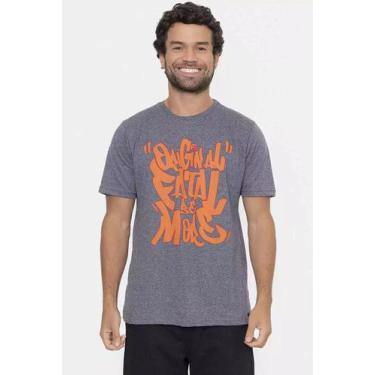 Imagem de Camiseta Fatal Surf Regular Logo Sil Cotton Original Be More