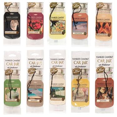 Imagem de Yankee Candle Assorted Paper Car Jar Air Fresheners (10 Pack)
