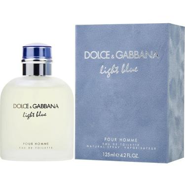 Imagem de Perfume Masculino D &Amp; G Light Blue Dolce &Amp; Gabbana Eau De Toilette Spray 125 Ml