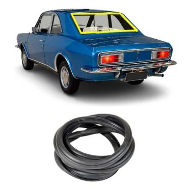 Imagem de Borracha Vidro Traseiro Vigia Corcel 1 Para Friso - Disk Bor