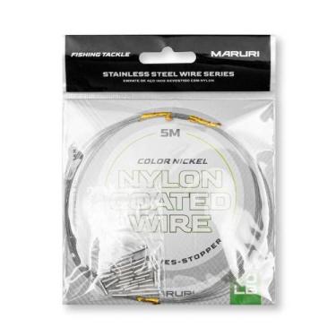 Imagem de Cabo de Aço Color Nickel 5lb 5m - Maruri