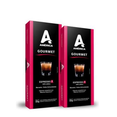 Imagem de Kit 20 Cápsulas de Café América Gourmet
