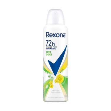 Imagem de Desodorante Aerosol Feminino Rexona Erva Doce 150ml