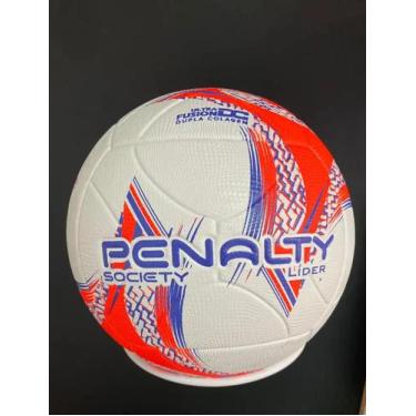 Imagem de Bola Futebol Society Penalty Lider - wmesportes, Vermelho