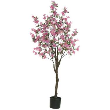 Imagem de Planta Árvore Artificial Azaleia Pu C/Pote X544 Rosa 1,4m - FLORESCER 