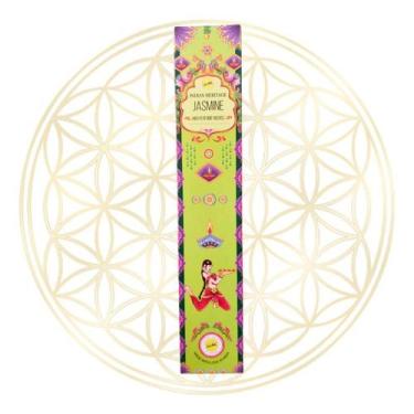 Imagem de Incenso de Massala SreeVani Indian Heritage Varetas Aromas, Jasmine