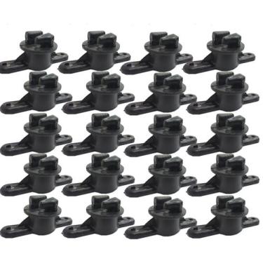 Imagem de Kit 20 isolador p cerca tipo w marcal