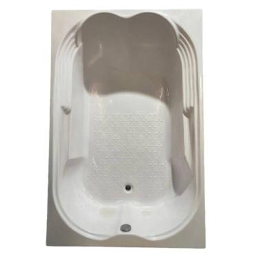 Imagem de Banheira Dupla Tulipa IMERSÃO em acrílico - Só Banheiras, 1,50X1,10X0,