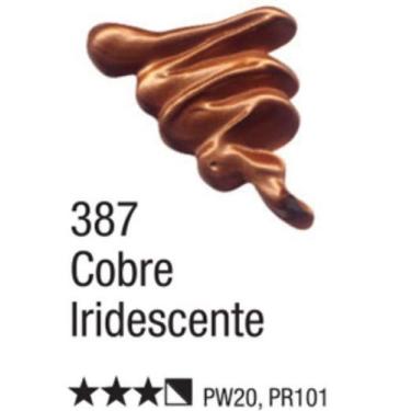 Imagem de Tinta Óleo Oil Colors Classic Cores Metálica 20ml Acrilex, COBRE IRIDE